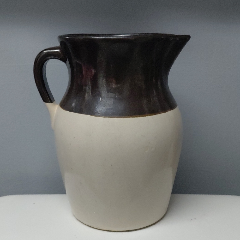 Large Vintage  Ceramic Pitcher